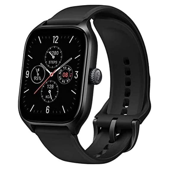 Amazfit, GTS 4, Smart Watch, Black Electronics "BAE" Charm Bracelet