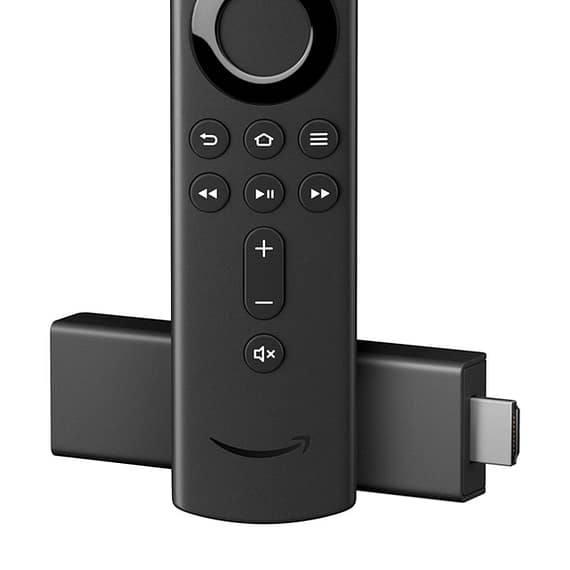 Amazon Fire TV Stick 4K Streaming Media Player, Black Electronics "BAE" Charm Bracelet