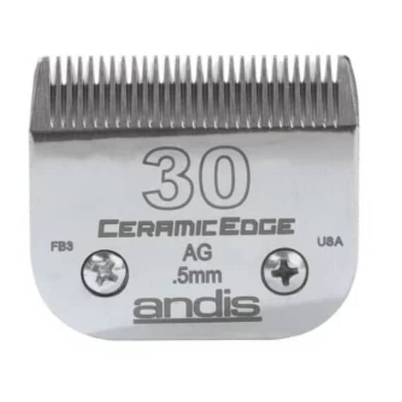 Andis Ceramic Edge Blades For Cat & Dog – 30-0.5 Mm Grooming Supplies "BAE" Charm Bracelet