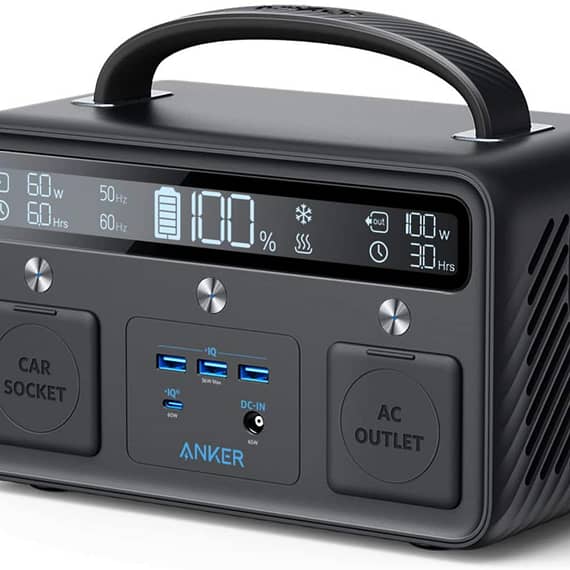 Anker 108000 mAh PowerHouse II Portable Power Station 300W 110V, Black (UAE Delivery Only) Computer Accessories "BAE" Charm Bracelet