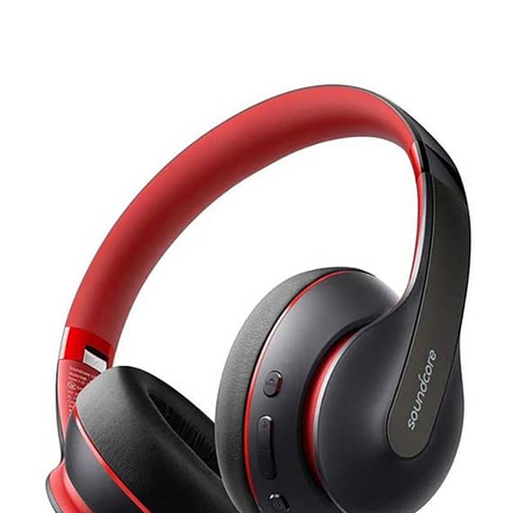 Anker Duet BT Wireless Over-Ear Headphones Black & Red Electronics "BAE" Charm Bracelet