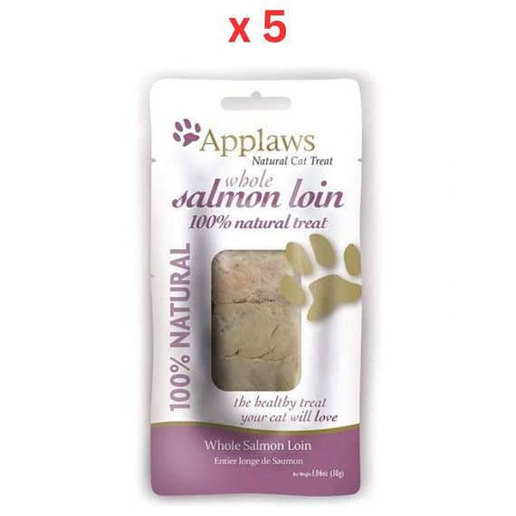 Applaws Cat Salmon Loin 30gm (Pack Of 5) Cat Food "BAE" Charm Bracelet