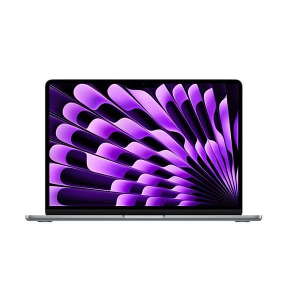 Apple MacBook Air 15-inch (2024), MC9D4, Space Grey, M3 with 8-core CPU, 16GB RAM, 256GB SSD, 10-core GPU (English Keyboard, Apple Warranty) Apple "BAE" Charm Bracelet