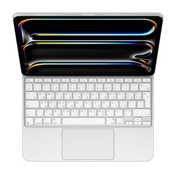 Apple, Magic Keyboard, for iPad Pro, 11-inch (M4) – White Apple Products "BAE" Charm Bracelet