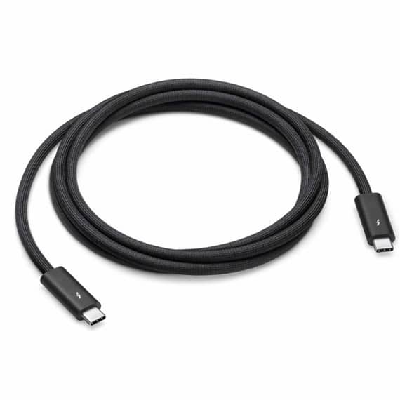 Apple Thunderbolt 4 Pro Cable, 1.8M, Black, MN713 Accessories & Peripherals "BAE" Charm Bracelet