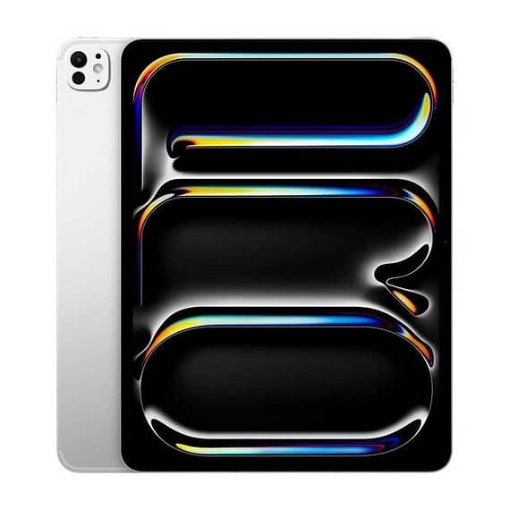 Apple iPad Pro M4 (2024), 11-inch, Wi-Fi, 512GB with Standard glass – Silver Apple "BAE" Charm Bracelet