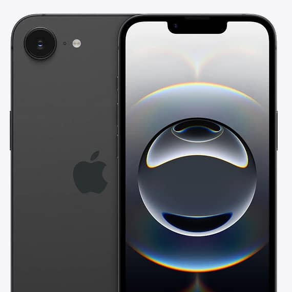 Apple iPhone 16e (UAE), 256GB, 8GB, 6.1 Inch, Black (One Esim & One Physical Sim, Apple Warranty) Apple "BAE" Charm Bracelet