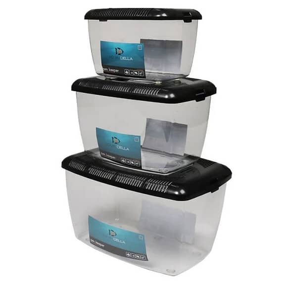 Aqua D'Ella Pet Keeper High Rim Box Black 39X25X24Cm Other Pet Accessories "BAE" Charm Bracelet