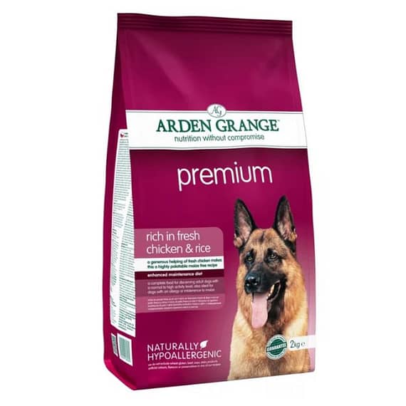 Arden Grange Premium Dry Dog Food – 12KG Dog Food "BAE" Charm Bracelet