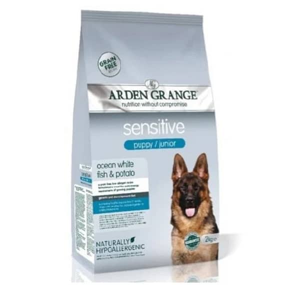 Arden Grange Sensitive Puppy Dry Food – 12KG Dog Food "BAE" Charm Bracelet