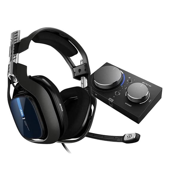Astro A40 TR Headset + MixAmp Pro TR for PS4 & PC Gaming & Consoles "BAE" Charm Bracelet