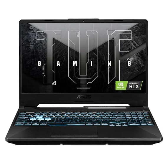 Asus TUF GAaming A15 FA506NC-HN003W, AMD Ryzen 5 7535HS, 16GB RAM, 512GB SSD, 15.6 Inch FHD 144HZ, 4GB NVIDIA GeForce RTX 3050, Windows 11 Home, English & Arabic Keyboard, Black Asus "BAE" Charm Bracelet