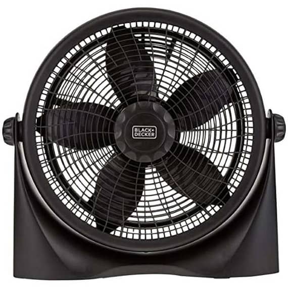 Black+Decker 16 Inch Box Fan, Black, FB1620-B5 Fans & Air Purifier "BAE" Charm Bracelet