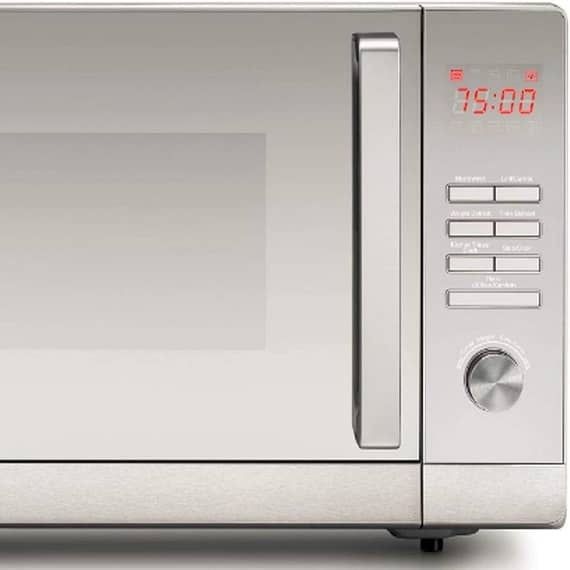 Black+Decker 30Liter Lifestyle Combination Microwave Oven With Grill And Mirror Finish, Silver – MZ30PGSS-B5 Household "BAE" Charm Bracelet
