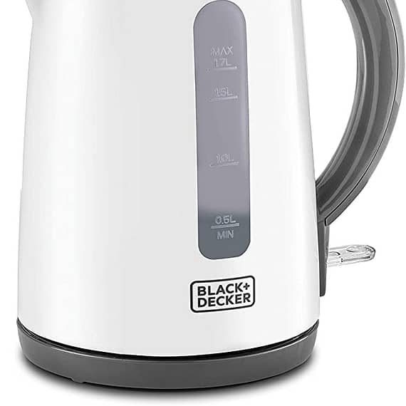 Black+Decker Concealed Coil Kettle, White, 1.7 Litres, JC70-B5 Electric Kettles "BAE" Charm Bracelet