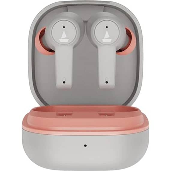Boat Airdopes 411 ANC True Wireless Earphones Grey Hurricane Electronics "BAE" Charm Bracelet