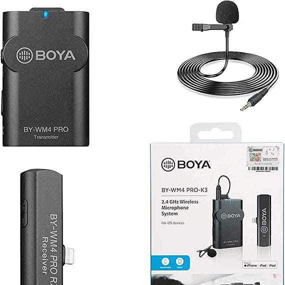 Boya BY-WM4 Pro K3 Dual-Channel Digital Wireless Microphone, B087YRLNNF Accessories & Peripherals "BAE" Charm Bracelet
