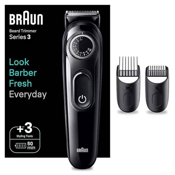 Braun BT3410 Men's Beard Trimmer Household "BAE" Charm Bracelet
