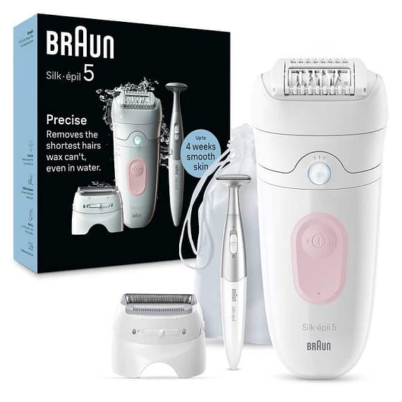 Braun Silk-Epil 5, Hair Removal Device, Wet & Dry Epilator – SE 5230 Household "BAE" Charm Bracelet