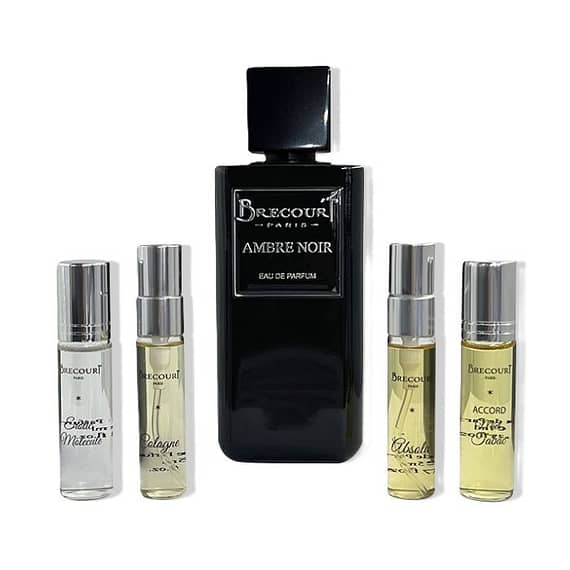 Brecourt Ambre Noir (U) Edp 100Ml Coffret Perfumes "BAE" Charm Bracelet