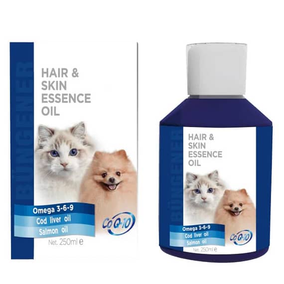 Bungener Hair & Skin Essence Fish Oil For Cats & Dogs 250Ml Grooming Supplies "BAE" Charm Bracelet
