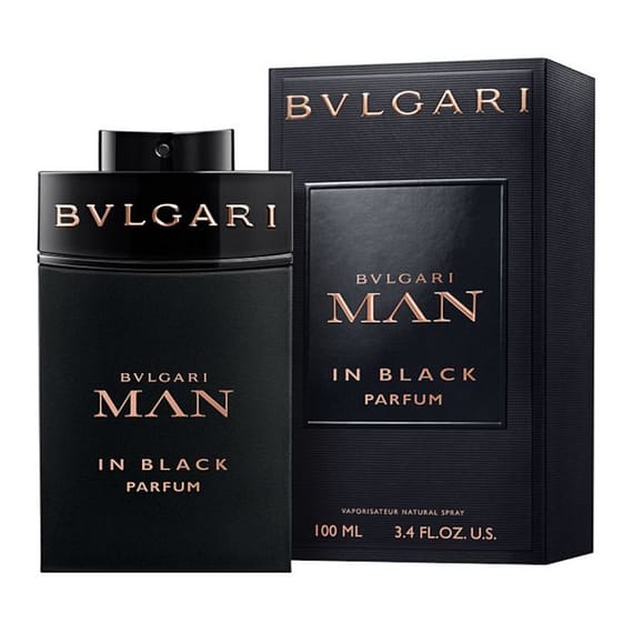 Bvlgari Man in Black Parfum 100ml Men's Fragrance "BAE" Charm Bracelet
