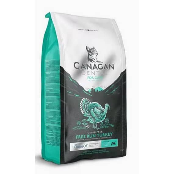 Canagan Free Run Turkey Dental Dry Cat Food 4Kg Bulk Buy "BAE" Charm Bracelet