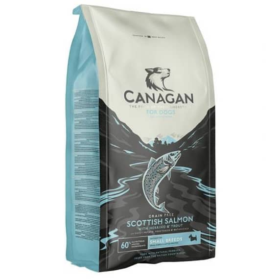 Canagan Scottish Salmon for Small Breed Dog Dry Food 2kg Dog Food "BAE" Charm Bracelet