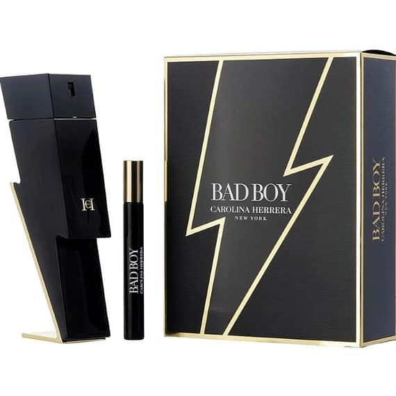 Carolina Herrera Bad Boy Edt 100ml+10ml Travel Set Carolina Herrera "BAE" Charm Bracelet