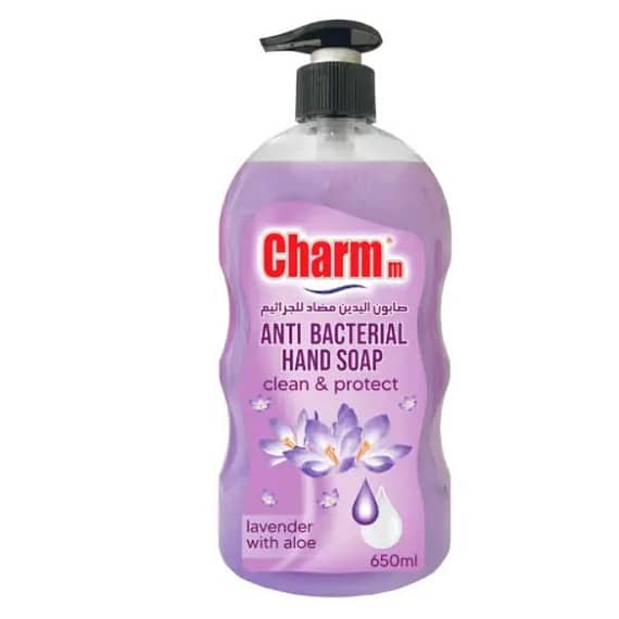 Charmm – Anti-Bacterial Hand Wash Lavender 650ml Grocery "BAE" Charm Bracelet
