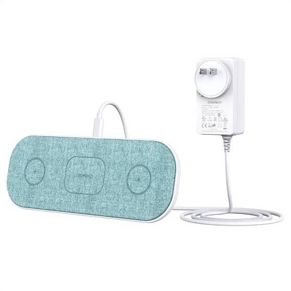 Choetech Magnetic 3 In 1 Charger -(Green)-(T569-S-UK201GN) Electronics "BAE" Charm Bracelet
