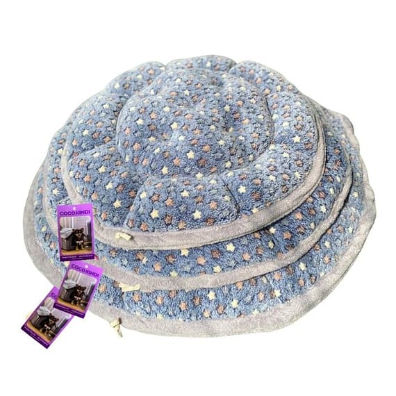 Coco Kind Navy Star Washable Pumpkin Fur Bed With Heart Shape Toy 90cm Beds & Cushions "BAE" Charm Bracelet