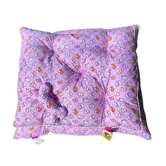 Coco Kindi Pink Color Cat Pattern Cushion with Bone Washable Cotton Bed – Size 3 Beds & Cushions "BAE" Charm Bracelet