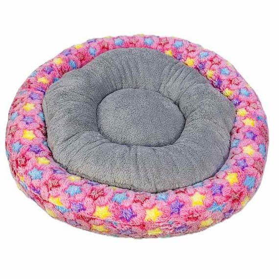 Coco Kindi Pizza Style Pet Bed Fur – Size #1 Beds & Cushions "BAE" Charm Bracelet
