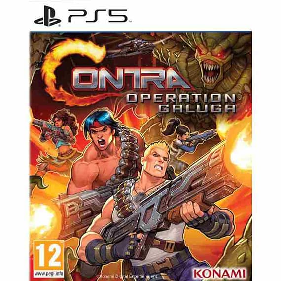 Contra Operation Galuga PS5 Games "BAE" Charm Bracelet