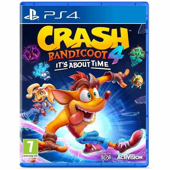 Crash Bandicoot 4 It's About Time – Playstation 4 Games "BAE" Charm Bracelet