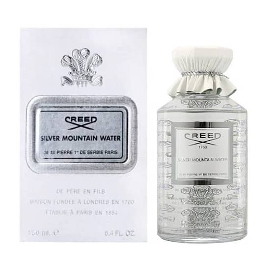 Creed Silver Mountain Water (M) Edp 250Ml Men's Fragrance "BAE" Charm Bracelet