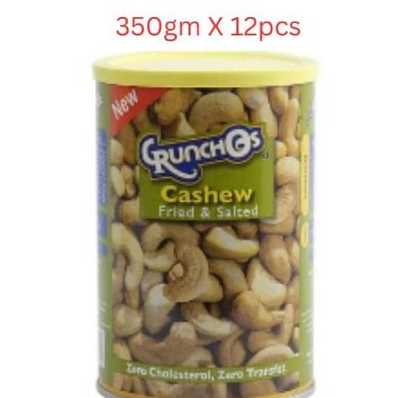 Crunchos Cashew 350g – Carton of 12 Packs Dates & Dry Fruits "BAE" Charm Bracelet