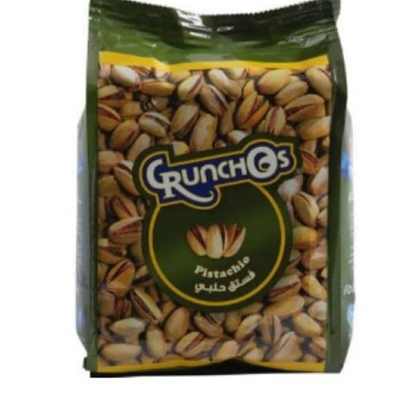 Crunchos Pistachio 150g – Carton of 12 Packs Dates & Dry Fruits "BAE" Charm Bracelet