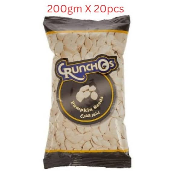 Crunchos Pumpkin Seeds 200g – Carton of 20 packs Dates & Dry Fruits "BAE" Charm Bracelet