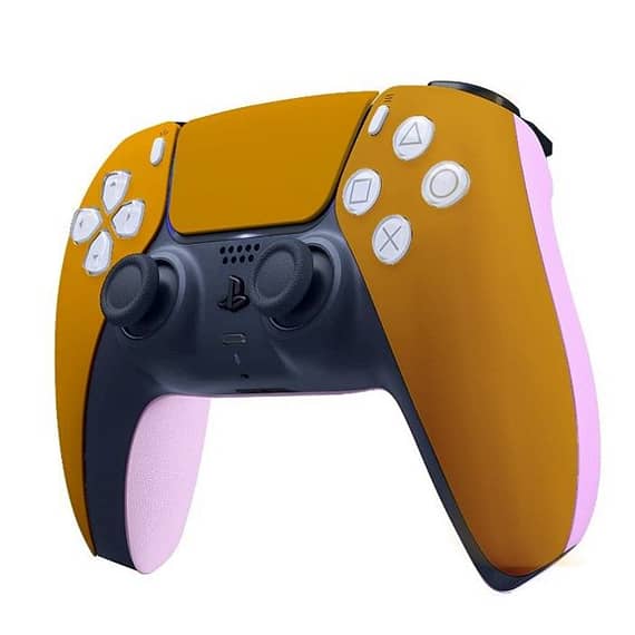 Customized Sony PlayStation 5 Dualsense Controller Honey – Craft by Merlin Controllers "BAE" Charm Bracelet