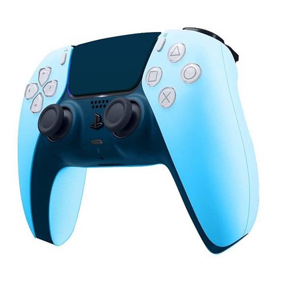 Customized Sony PlayStation 5 Dualsense Controller Turquoise – Craft by Merlin Controllers "BAE" Charm Bracelet