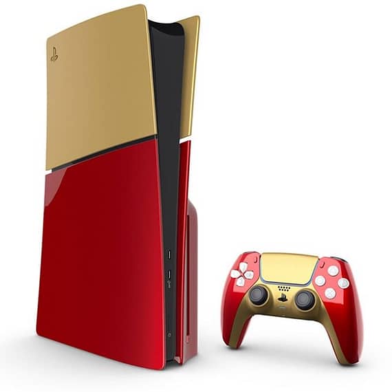 Customized Sony Ps5 Slim Disc Edition 1Tb Single Controller I Am New 2023 Model Consoles "BAE" Charm Bracelet