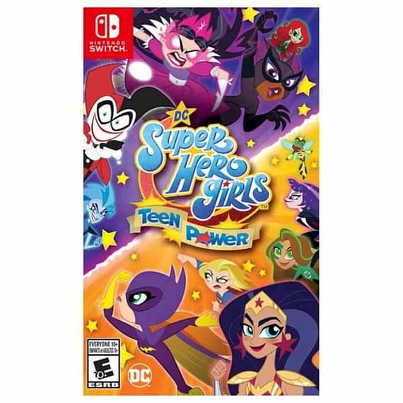 DC Super Hero Girls: Teen Power Nintendo Switch (NTSC) Games "BAE" Charm Bracelet