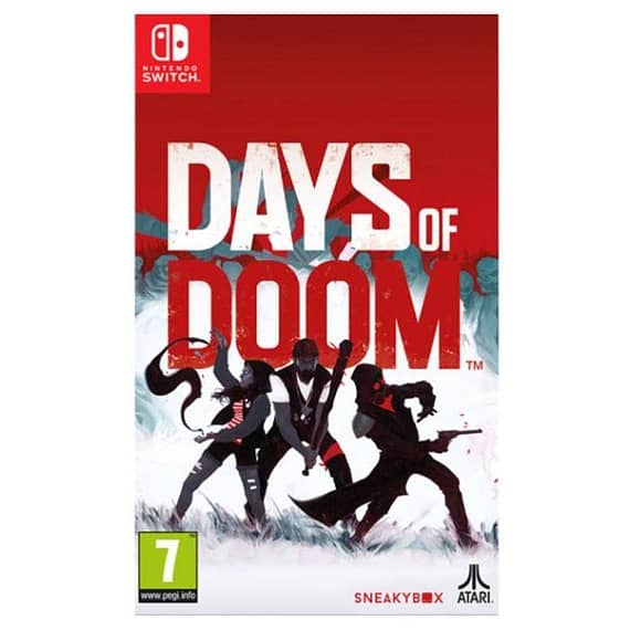 Days of Doom Switch Games "BAE" Charm Bracelet