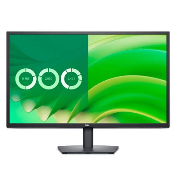 Dell 27 inch FHD 1920 x 1080 Monitor, 75Hz Refresh Rate, 5ms Response Time, DisplayPort, Anti-glare, DP, VGA, Tilt, Adjustable – E2725H Desktop & Monitors "BAE" Charm Bracelet
