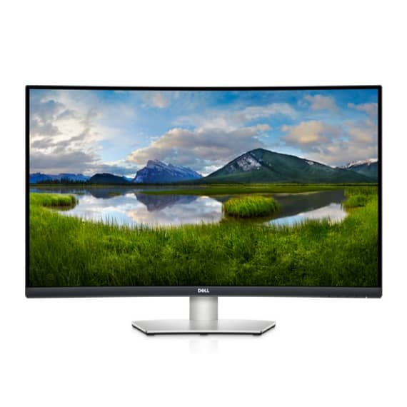 Dell 32inch 4K UHD 3840 x 2160 Curved Monitor, Anti-glare, HDMI – S3221QSA Desktop & Monitors "BAE" Charm Bracelet