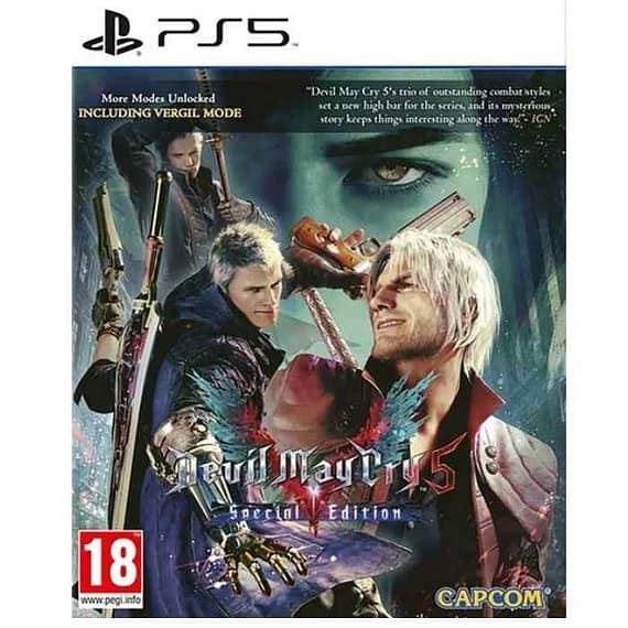 Devil May Cry 5 Special Edition PlayStation 5 Games "BAE" Charm Bracelet