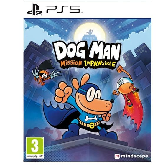 Dog Man Mission Impawsible Playstation5 Games "BAE" Charm Bracelet