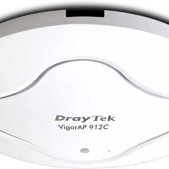 DrayTek VigorAP 912C 2 Dual-Band Mesh Wireless Access Point and Range Extender, White Computer Accessories "BAE" Charm Bracelet